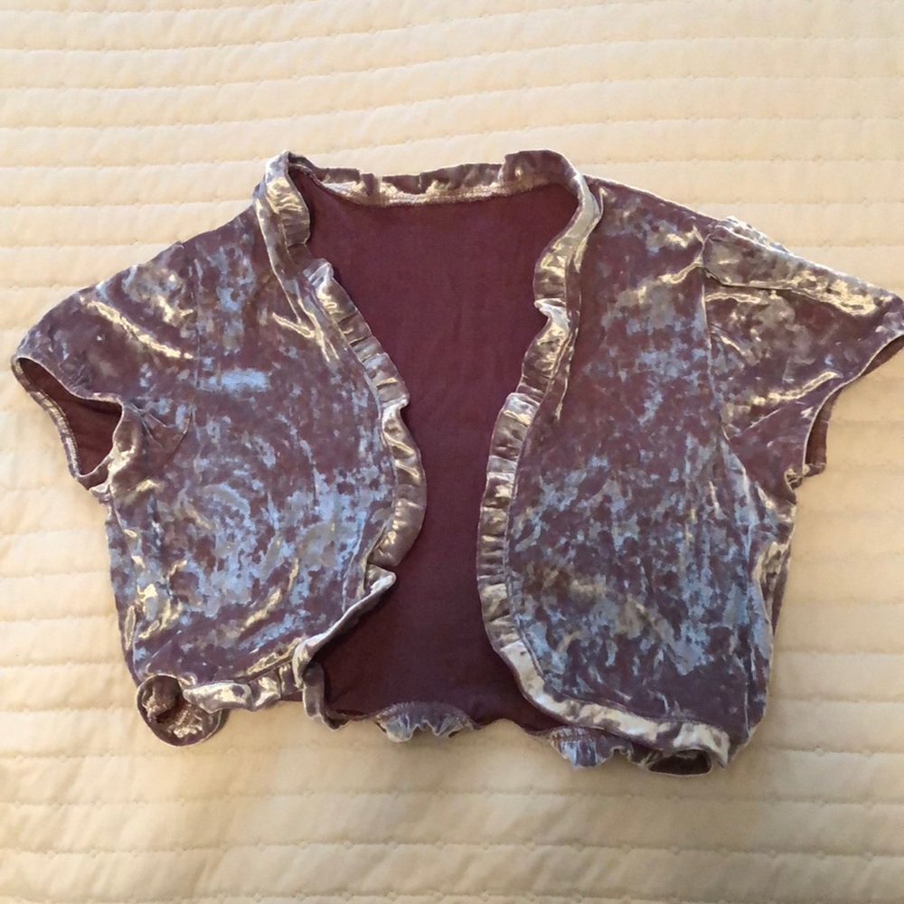 Beautiful velvet top